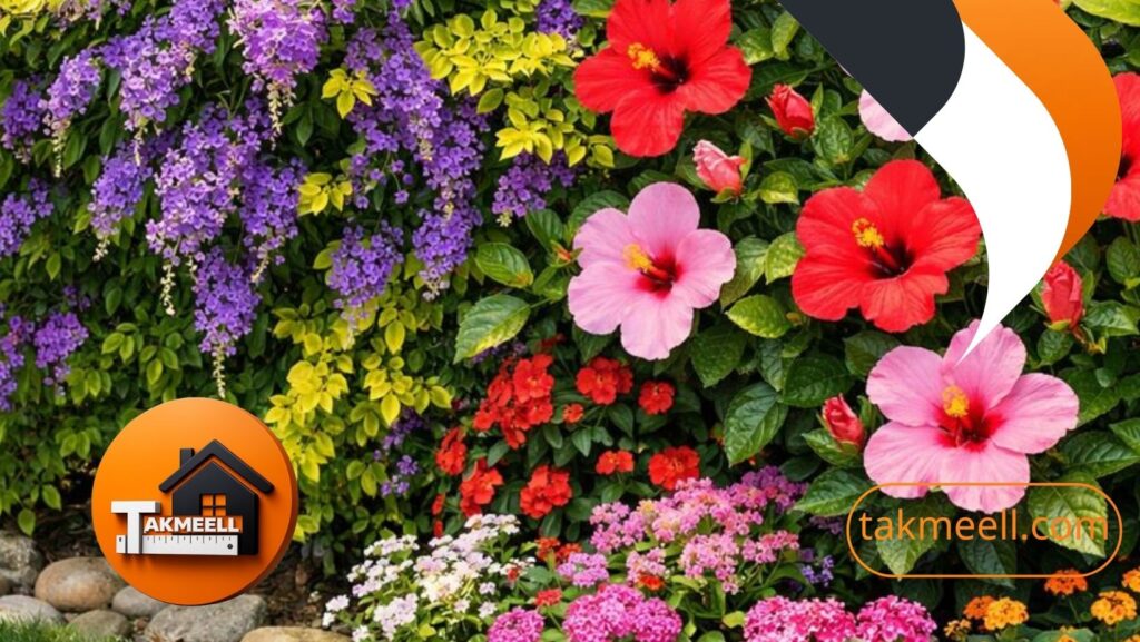 نباتات سياج مزهرة