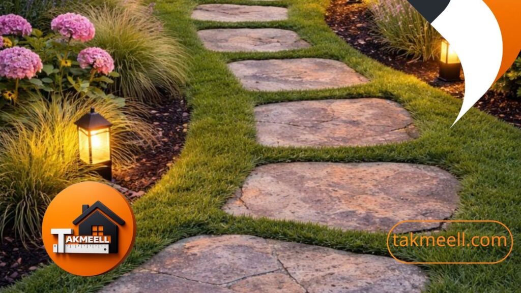 تصميم ممرات الحدائق المنزلية