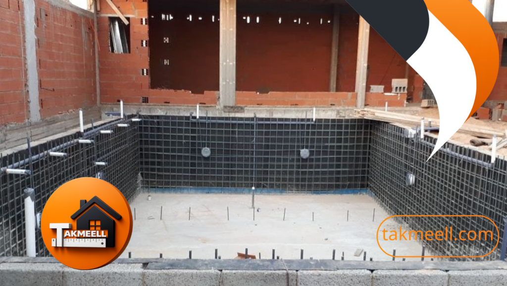 طريقه انشاء مسبح خرساني خطوة بخطوة