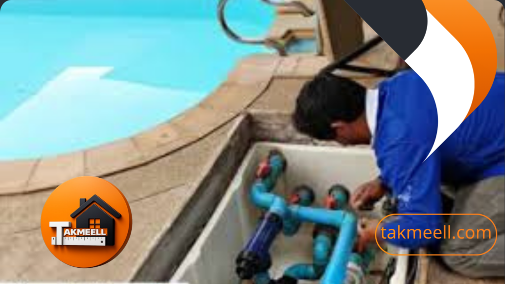 كشف تسريب المسابح بدون تكسير باستخدام أجهزة حديثة