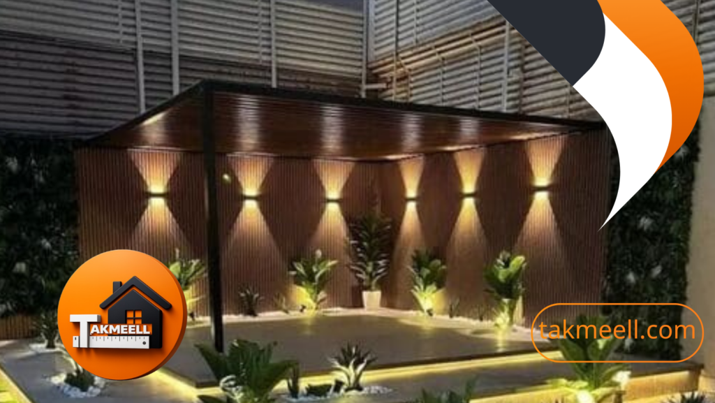 طرق تصميم الإضاءة الخارجية للحدائق